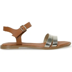 Nine West Vejo 3fx Altın Kadın Düz Sandalet