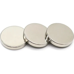 Çok Güçlü Neodyum Mıknatıs Yuvarlak Disk 30X5 mm