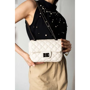 Kadın Kapitone Desenli Zincir Askılı Astarlı Çanta LF-5014