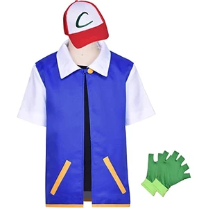 My Kostüm Ash Pokemon Unisex Çocuk Kostümü