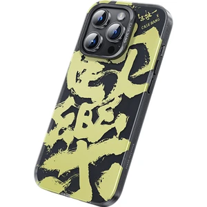 iPhone 14 Pro Max Uyumlu  Magsafe Şarj Özellikli Benks Casebang Calligraphy Joy Kapak Kılıf