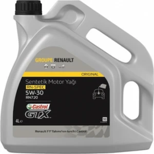 Yeni Nesil Castrol Motor Yagı Partıkullu 5W-30 4 Lt - Renault RN720 Onaylı