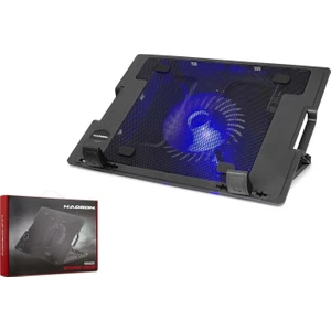 HDX4251 Notebook Soğutucu Ledli 14CM 5 Farklı Yükseklik Ayarı Sessiz Fan Soğutucu