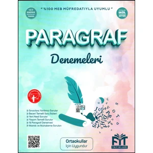Fit Yayınları 8. Sınıf LGS Paragraf Denemeleri 16 Deneme