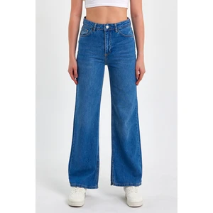 Kadın Paça Yırtmaçlı Jean Pantolon RD23YB023620