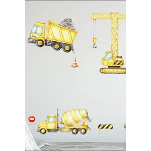 Duende Sticker - Şantiye Çalışması Dekoratif Çocuk Odası Duvar Stickerı