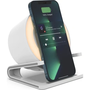 IŞIL Aydınlatma Bluetooth Hoparlör Kablosuz Şarj Ambiyans LED Aydınlatma