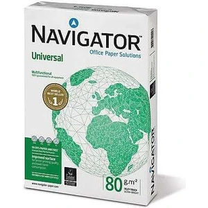 1 Paket Navigator 500 Sayfa 80 gr A4 Fotokopi ve Yazıcı Kağıdı