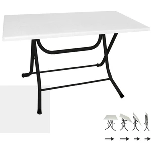 Klasik Katlanır Werzalit Tabla Masa (70X120) - Beyaz