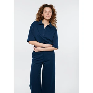 Kadın Lacivert Polo Tişört 1611473-70488