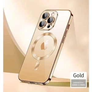 M.TK Moveteck Iphone 11 Pro Max Uyumlu Kılıf Kamera Lens Kaplama Korumalı Manyetik Magsafe Renkli Şeffaf