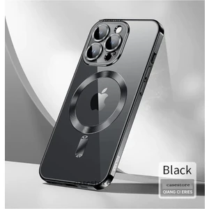 M.TK Moveteck Iphone 11 Pro Max Uyumlu Kılıf Kamera Lens Kaplama Korumalı Manyetik Magsafe Renkli Şeffaf