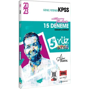 Yargı Yayınevi 2023 KPSS 5yüz Türkçe Tamamı Çözümlü 15 Deneme