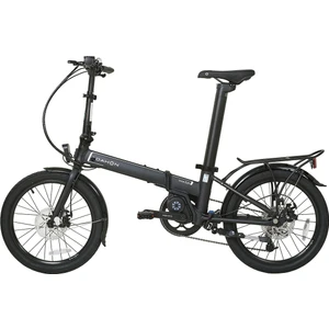 Unio E20 Dahon Disk Fren Elektrikli Katlanır Bisiklet-Siyah