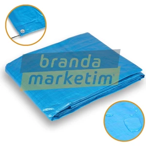 Ebatlı Çadır Branda 5MTX5MT-MAVI