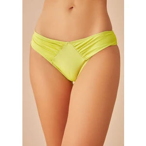 Ön Detaylı Parlak Bikini Alt