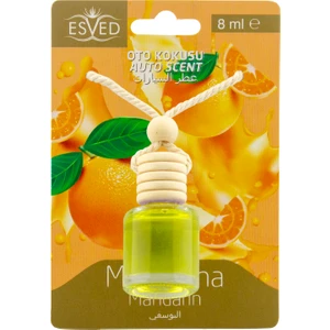 Mandalina Kokusu 8 ml Araba Kokusu Cam Şişe