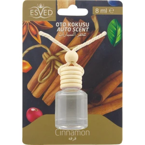 Tarçın Kokusu 8 ml Araba Kokusu Cam Şişe