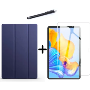 Huawei Honor Pad 8 12 Inç Uyumlu Uyku Modlu Smart Tablet Kılıfı Ekran Koruyucu ve Kalem Seti