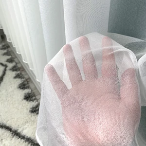 Şantuk Tül Perde 1/2 Seyrek Pile Kırışmaz Ütü Istemez
