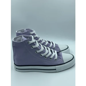 Daphnee Butik Unisex Beyaz Bilekli Uzun Boğazlı Spor Ayakkabı - Sneaker Convers