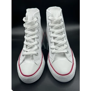 Daphnee Butik Unisex Beyaz Bilekli Uzun Boğazlı Spor Ayakkabı - Sneaker Convers