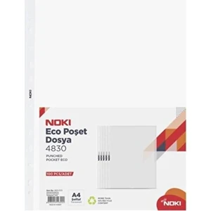 A4 Eco Poşet Dosya 100’LÜ