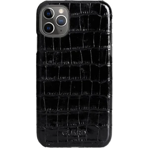 Siyah Croco iPhone 11 Hakiki Deri Telefon Kılıfı