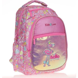 Kids&love Sırt Çantası (Aynalı-Simli- Flamingo)