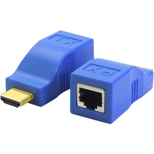 30M HDMI Extender 4k-2k HDMI Uzatma Aparatı 3D 1080P - CAT5E Cat6 Hdmı Uzatıcı - 30MT 1080P Görüntü