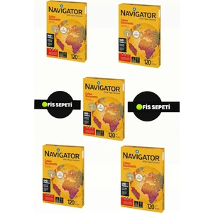 A4 120 gr 250 Yaprak Gramajlı Fotokopi Kağıdı 5 Paket 1250 Yaprak