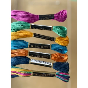Bibu Anchor Muline Nakış Ipi Özel Seçilmiş Rengarenk Set - 1