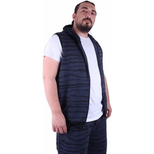 Büyük Beden Unisex Yelek 23600 Indıgo