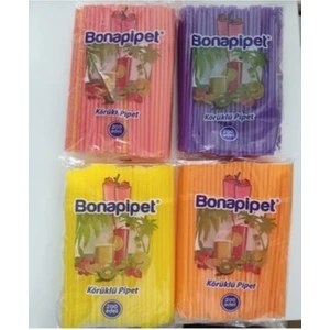 Bona Pipet Körüklü Pipet 200 Adet Sarı