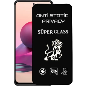 Case World Xiaomi Redmi Note 10S Tam Kaplayan Anti Statik Hayalet Süper Cam Ekran Koruyucu