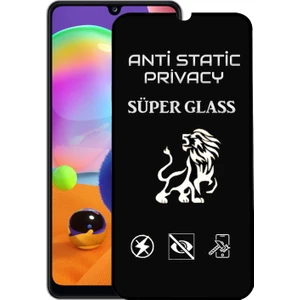 Case World Samsung Galaxy A31 Tam Kaplayan Anti Statik Hayalet Süper Cam Ekran Koruyucu