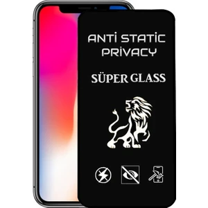 Case World Apple iPhone X Tam Kaplayan Anti Statik Hayalet Süper Cam Ekran Koruyucu