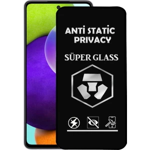 Samsung Galaxy A52 Tam Kaplayan Anti Statik Hayalet Süper Cam Ekran Koruyucu