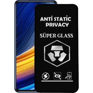 Xiaomi Poco X3 Pro Tam Kaplayan Anti Statik Hayalet Süper Cam Ekran Koruyucu