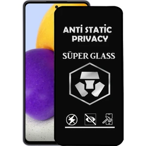 Samsung Galaxy A72 Tam Kaplayan Anti Statik Hayalet Süper Cam Ekran Koruyucu