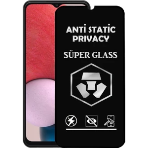 Samsung Galaxy A13 Tam Kaplayan Anti Statik Hayalet Süper Cam Ekran Koruyucu