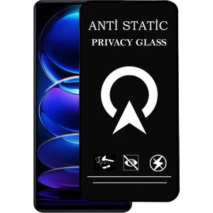 Kzy Xiaomi Redmi Note 12 Pro Tam Kaplayan Anti Statik Görünmez Safir Ekran Koruyucu Hayalet Cam