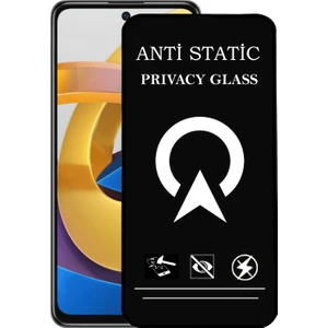 Kzy Xiaomi Poco M4 Pro Tam Kaplayan Anti Statik Görünmez Safir Ekran Koruyucu Hayalet Cam