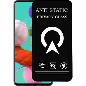 Kzy Samsung Galaxy A51 Tam Kaplayan Anti Statik Görünmez Safir Ekran Koruyucu Hayalet Cam