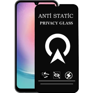 Kzy Samsung Galaxy A24 Tam Kaplayan Anti Statik Görünmez Safir Ekran Koruyucu Hayalet Cam