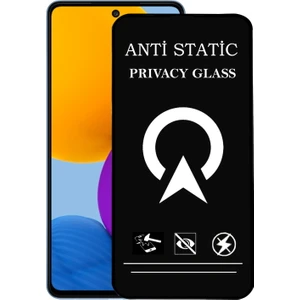Kzy Samsung Galaxy M52 Tam Kaplayan Anti Statik Görünmez Safir Ekran Koruyucu Hayalet Cam