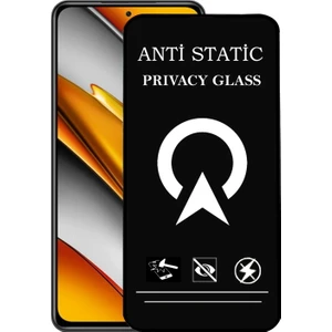 Kzy Xiaomi Poco F3 Tam Kaplayan Anti Statik Görünmez Safir Ekran Koruyucu Hayalet Cam