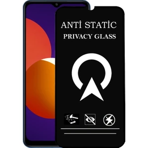 Kzy Samsung Galaxy M12 Tam Kaplayan Anti Statik Görünmez Safir Ekran Koruyucu Hayalet Cam