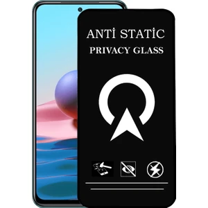 Kzy Xiaomi Redmi Note 10 Tam Kaplayan Anti Statik Görünmez Safir Ekran Koruyucu Hayalet Cam