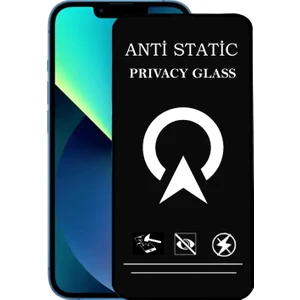 Kzy Apple iPhone 13 Tam Kaplayan Anti Statik Görünmez Safir Ekran Koruyucu Hayalet Cam